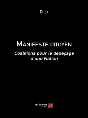 cover image of Manifeste citoyen